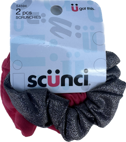 1 Dozen - Scunci Scrunchies 2 pc