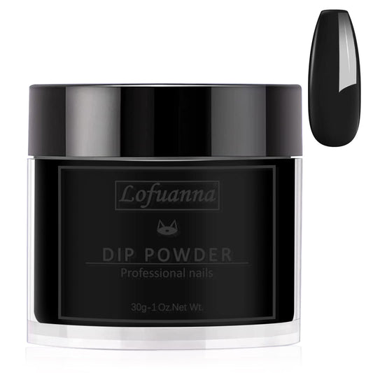 Lofuanna 30g Dip Powder Clear Color,Nail Dipping Powder for French Nail Art Starter (005)